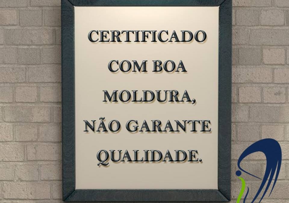 Cuidado com as falsas “certificações”