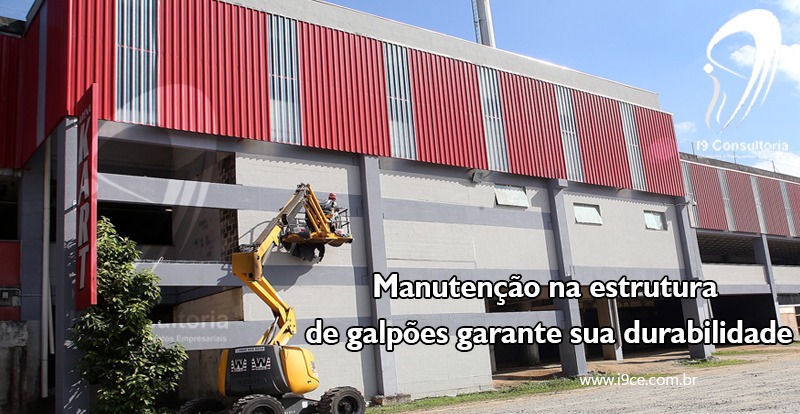 Manutenção na estrutura de galpões garante sua durabilidade.