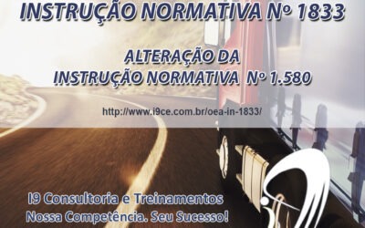 OEA – Instrução Normativa Nº 1833 – 26/09/2018