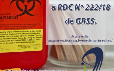 ANVISA – RDC nº 222/18 – Regulamenta as Boas Práticas de Gerenciamento de Resíduos de Serviços de Saúde