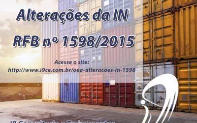Alterações da IN RFB nº 1598/2015