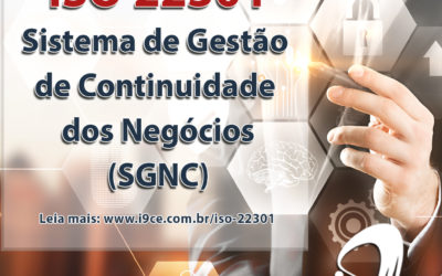 ISO 22301 – Sistema de Gestão de Continuidade dos Negócios