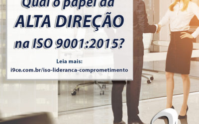 NBR ISO 9001:2015: Liderança e comprometimento