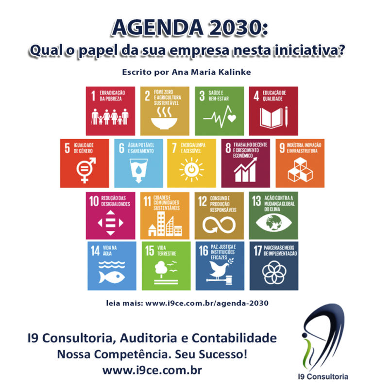 Agenda 2030 Qual O Papel Da Sua Empresa Nesta Iniciativa I9 