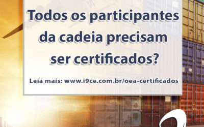 Dúvida OEA: Todos os participantes da cadeia precisam ser certificados?
