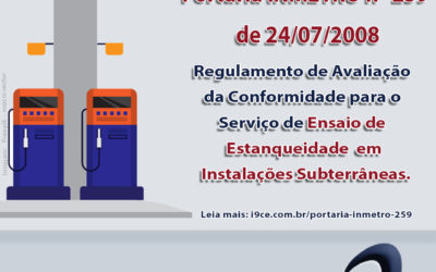 Portarias INMETRO: nº 259 de 24/07/08 e nº 11 de 11/01/2012