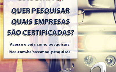 SASSMAQ – Como saber quais empresas são certificadas?