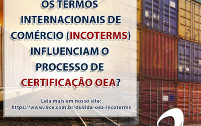 Dúvida OEA: Sobre os Termos Internacionais de Comércio (Incoterms)