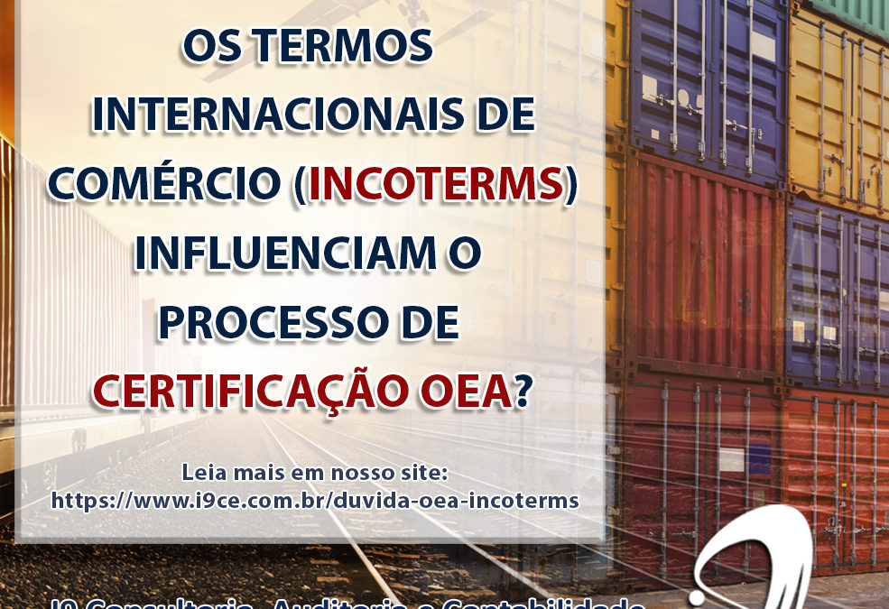 Dúvida OEA: Sobre os Termos Internacionais de Comércio (Incoterms)