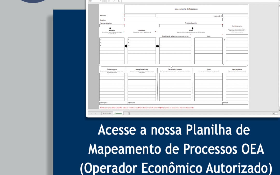 Planilha de Mapeamento de Processos OEA