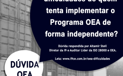 Dúvida OEA: Quais as maiores dificuldades de quem tenta implementar o Programa OEA de forma independente?