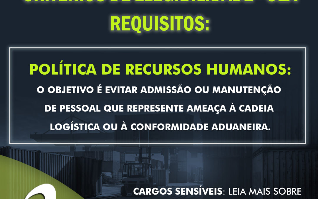 Dúvida OEA: Cargos Sensíveis