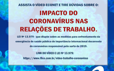 Vídeo – Impacto do Coronavírus nas Relações de Trabalho