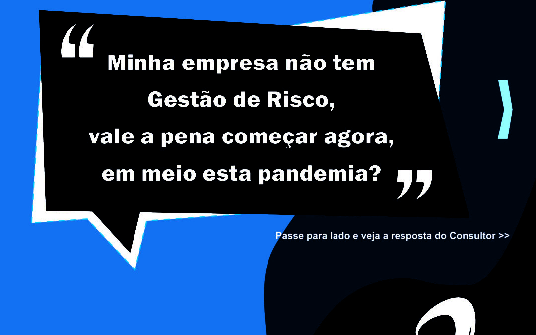 Dúvidas sobre Gestão de Risco