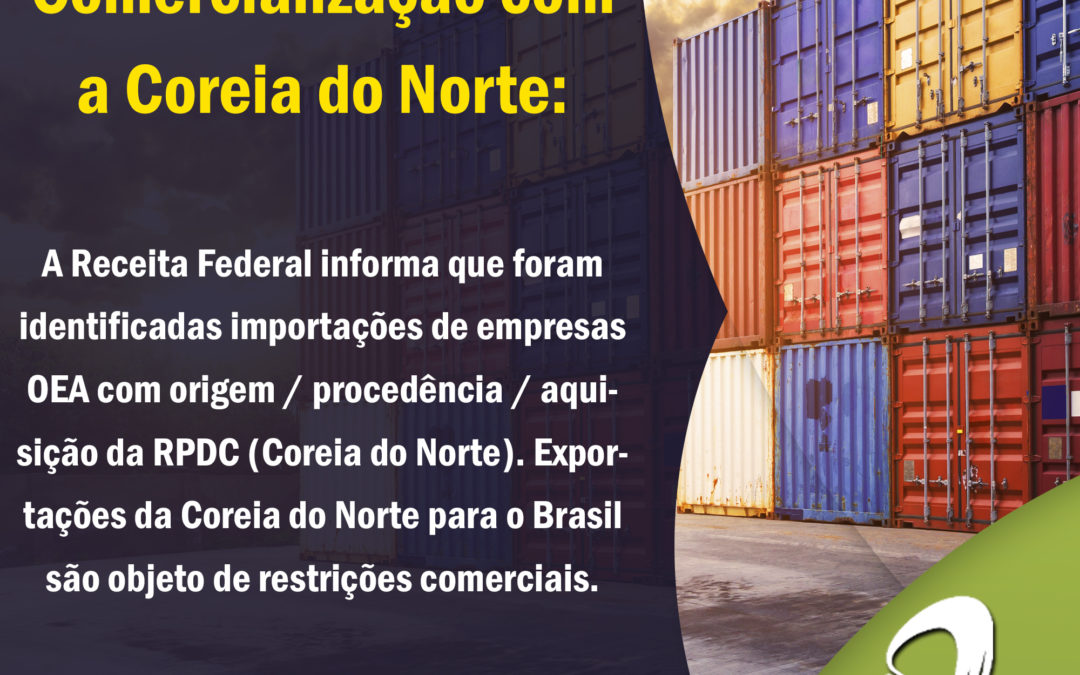 Comunicado OEA: Comercialização com a Coreia do Norte