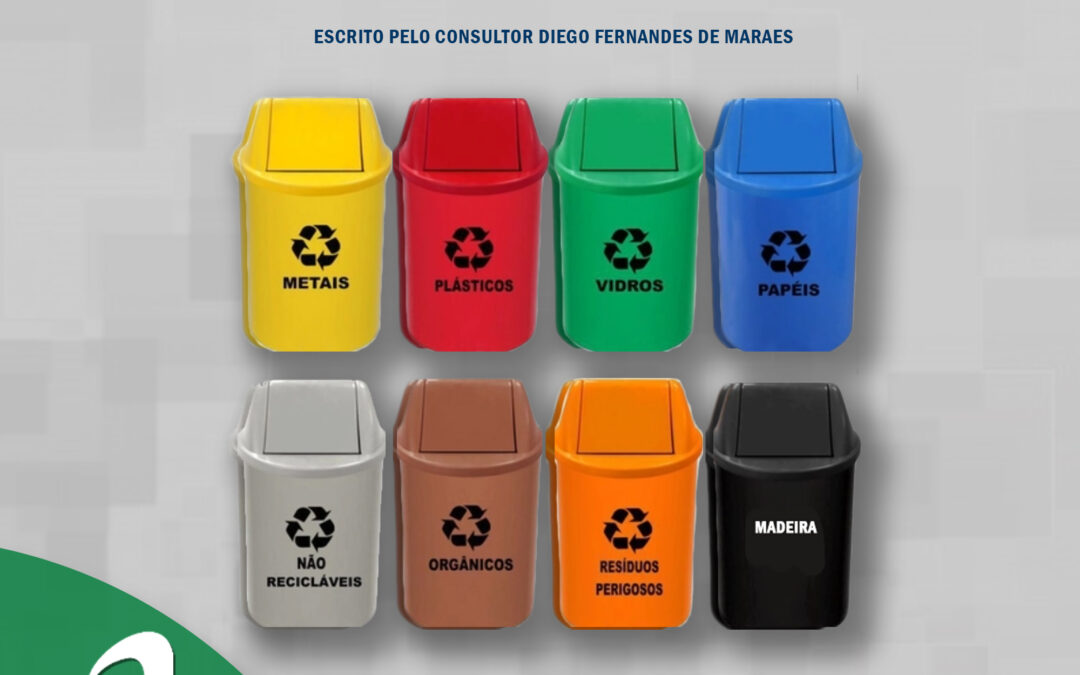 CONAMA nº 275 – Você conhece as cores da coleta seletiva?
