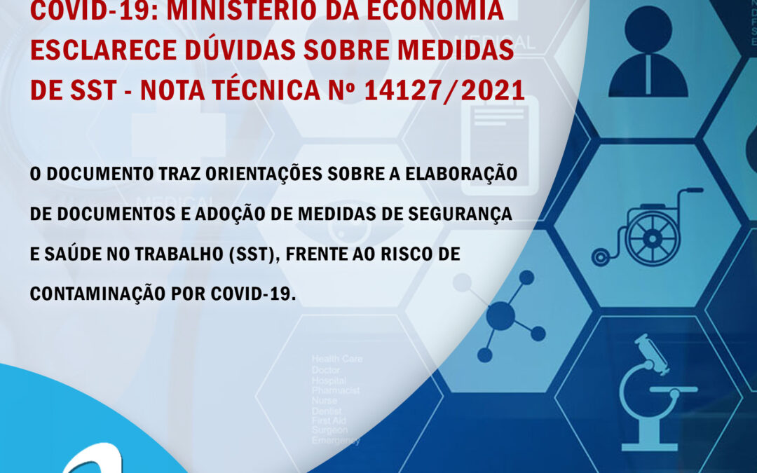 Nota Técnica SEI nº 14127/2021/ME – PCMSO X Covid-19