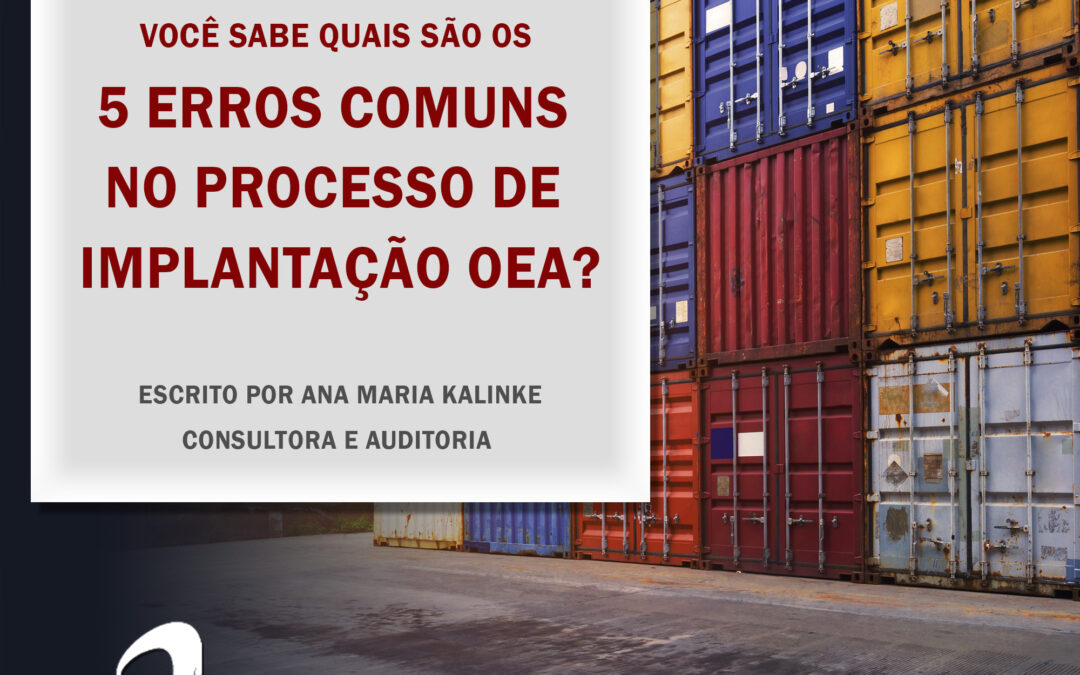 5 Erros comuns no processo de implantação OEA
