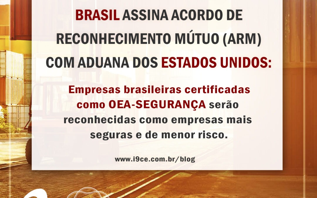 Notícia OEA – RFB assina ARM Brasil – Estados Unidos