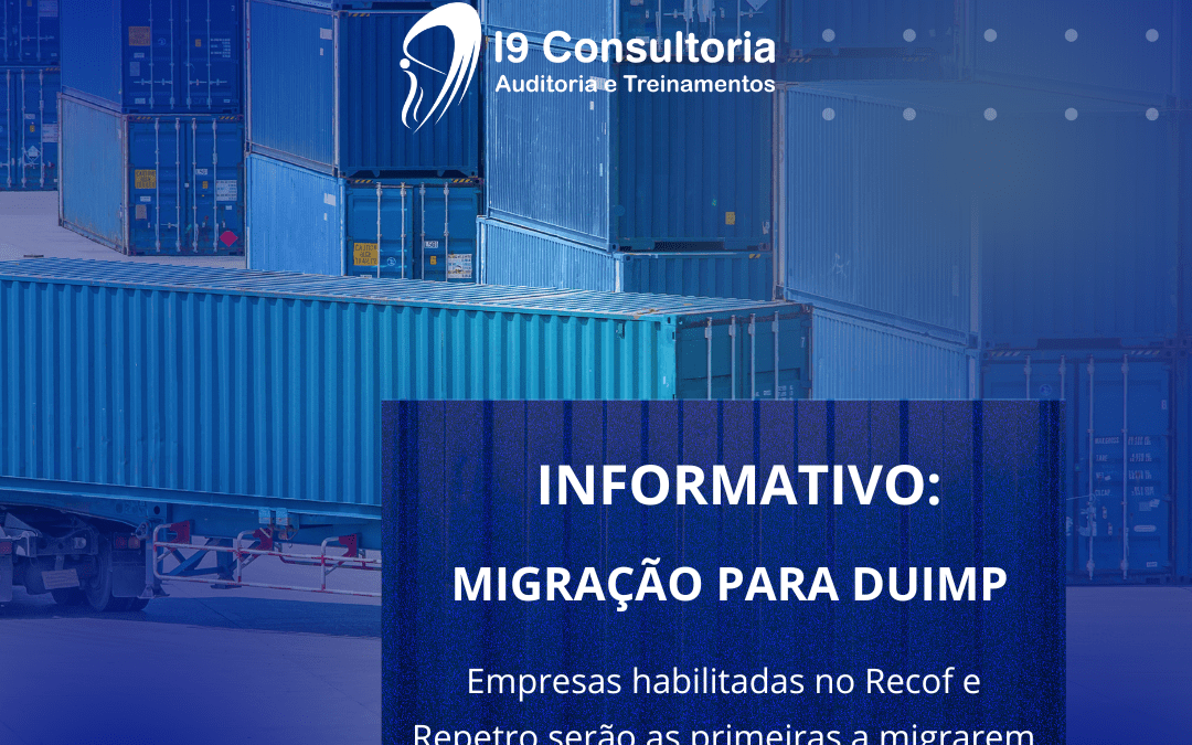 OEA: Migração para DUIMP